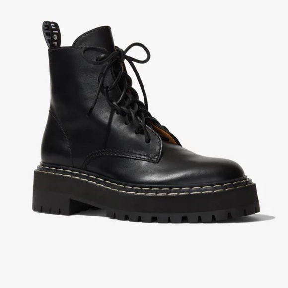 Proenza Schouler Shoes - Proenza Schouler Lug Sole Platform combat boots